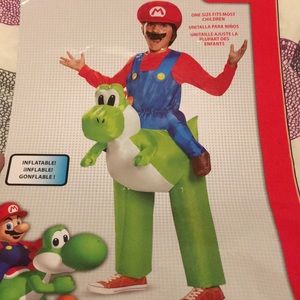 Mario Riding Yoshi Toddler Costume